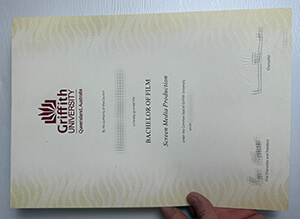 Purchase Griffith University fake diploma online.
