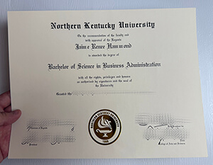Obtain Northern Kentucky University fake diploma online.
