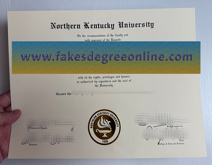 Buy Northern Kentucky University fake diploma online.
