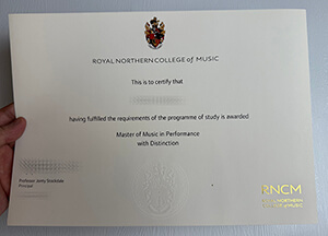 Purchase Royal Northern College of Music fake diploma online.