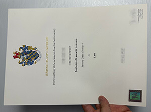 Obtain Birmingham City University fake diploma online.
