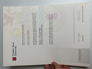 Obtain Charles Sturt University fake diploma online.