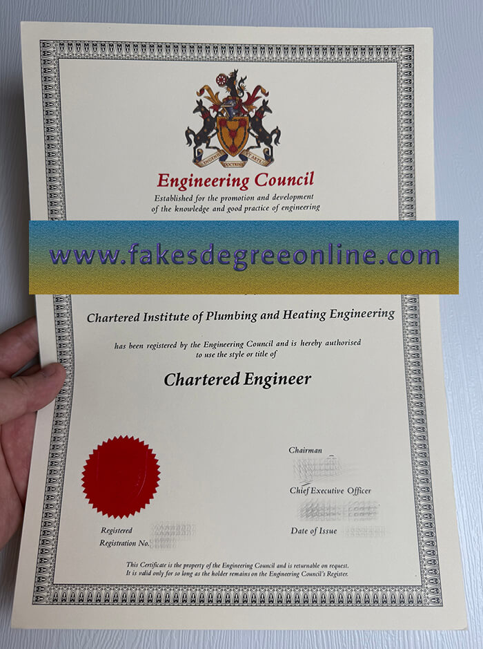 Get Engineering Council fake certificate online.