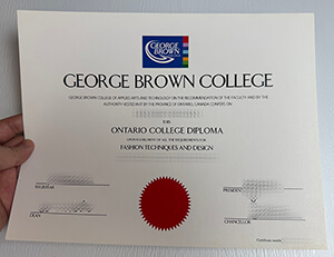 Purchase George Brown College fake diploma online.