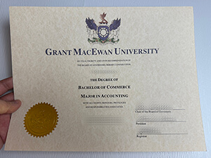 Obtain Grant Macewan University fake diploma online.