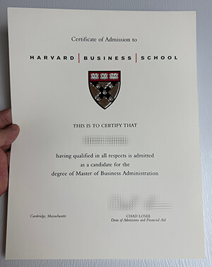 Obtain Harvard Business School fake diploma online.
