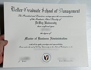 Get Keller Graduate School of Management fake diploma.