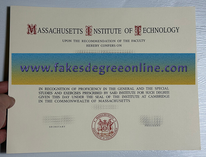 Buy Massachusetts Institute of Technology fake diploma, Fake MIT degree online.