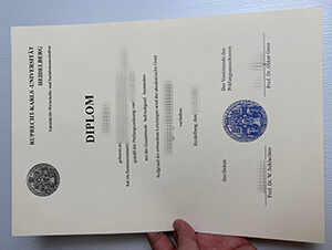 Order Ruprecht Karls Universitat fake certificate online.