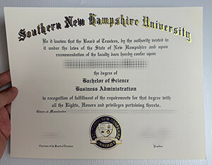 Get Southern New Hampshire University fake diploma.