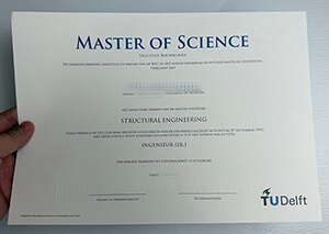 Fake TUDelft certificate online.