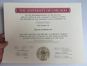 Purchase University of Chicago fake diploma online.