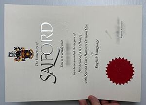 Obtain University of Salford fake diploma online.