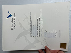 Purchase University of Western Sydney fake diploma online.