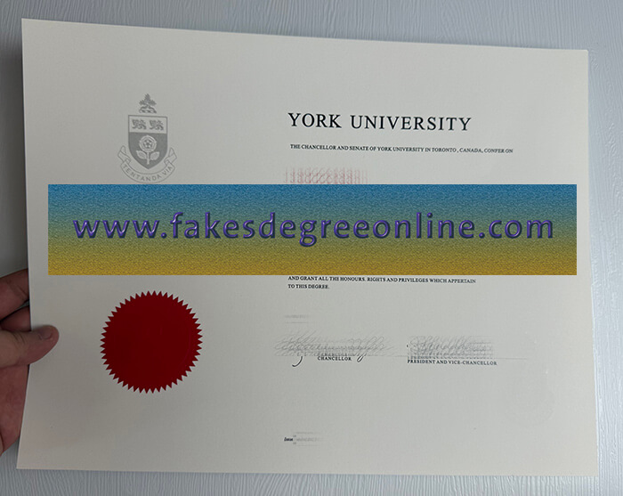 Buy York University fake diploma online.
