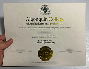 Purchase Algonquin College fake diploma online.