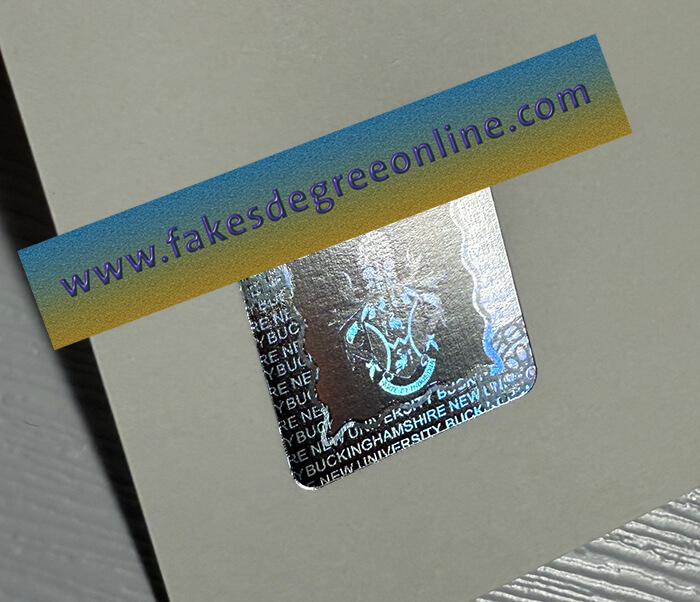 Buckinghamshire New University diploma