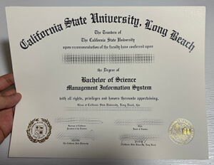 Get California State University Long Beach fake diploma.