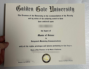 Purchase Golden Gate University fake diploma online.