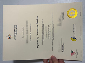 Obtain Goulburn Ovens Institute of TAFE fake certificate.