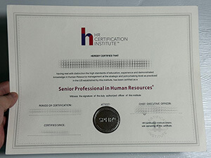 Get HR Certification Institute fake certificate online.