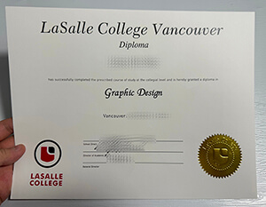 Purchase Lasalle College Vancouver fake diploma online.