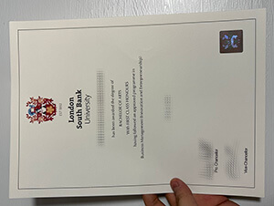 Purchase London South Bank University fake diploma online.