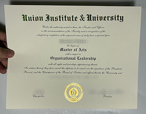 Order Union Institute & University fake diploma online.