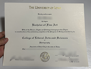 University of Iowa diploma
