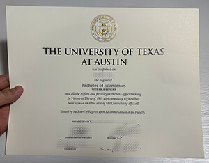 Get University of Texas at Austin fake diploma online.
