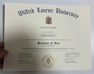 Get Wilfrid Laurier University fake diploma online.