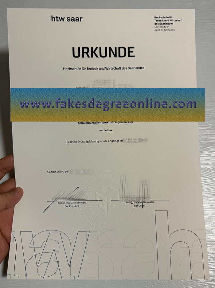 Get htw saar fake diploma online.
