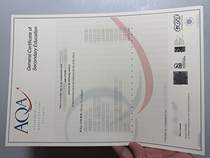 Get Assessment and Qualifications Alliance fake certificate