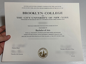 Get Brooklyn College fake diploma