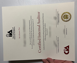Get Certified Internal Auditor fake diploma
