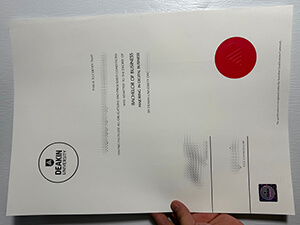 Deakin University diploma