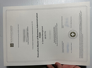 Get Fachhochschule Graubünden fake certificate