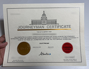 Get Journeyman fake certificate online