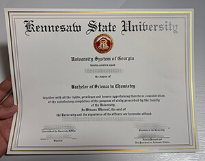 Kennesaw State University diploma