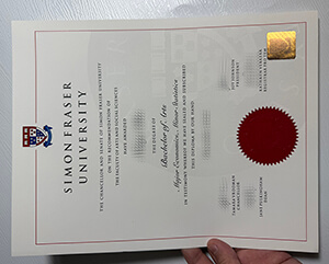 Get Simon Fraser University fake diploma