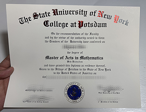 Purchase SUNY Potsdam fake diploma online