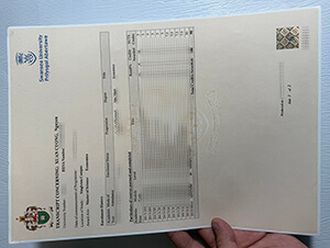 Get Swansea University fake transcript