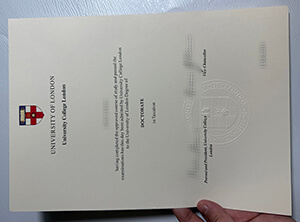 Get University College London fake diploma online