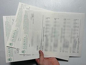Get University of Alberta fake transcript