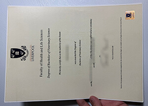 Get a University of Liverpool fake diploma