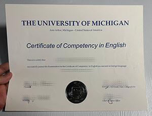Fake University of Michigan diploma online