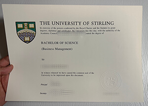 Purchase University of Stirling fake diploma online