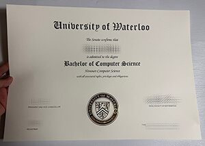 Purchase a University of Waterloo fake diploma online