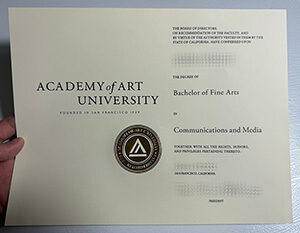 Get Academy of Art University fake diploma