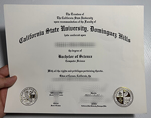 Fake Cal State Dominguez Hills diploma